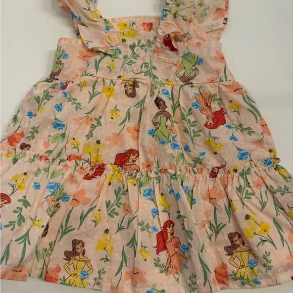 Disney princess Ruffle Sleeve Dress size 2T - Picture 4 of 5